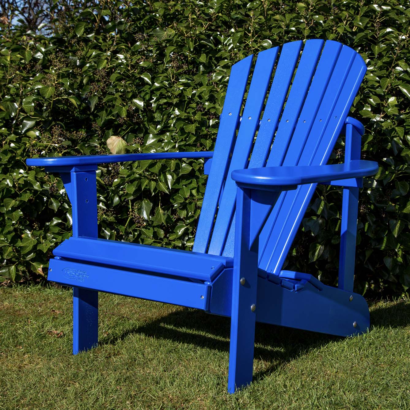 adirondack chair blauw