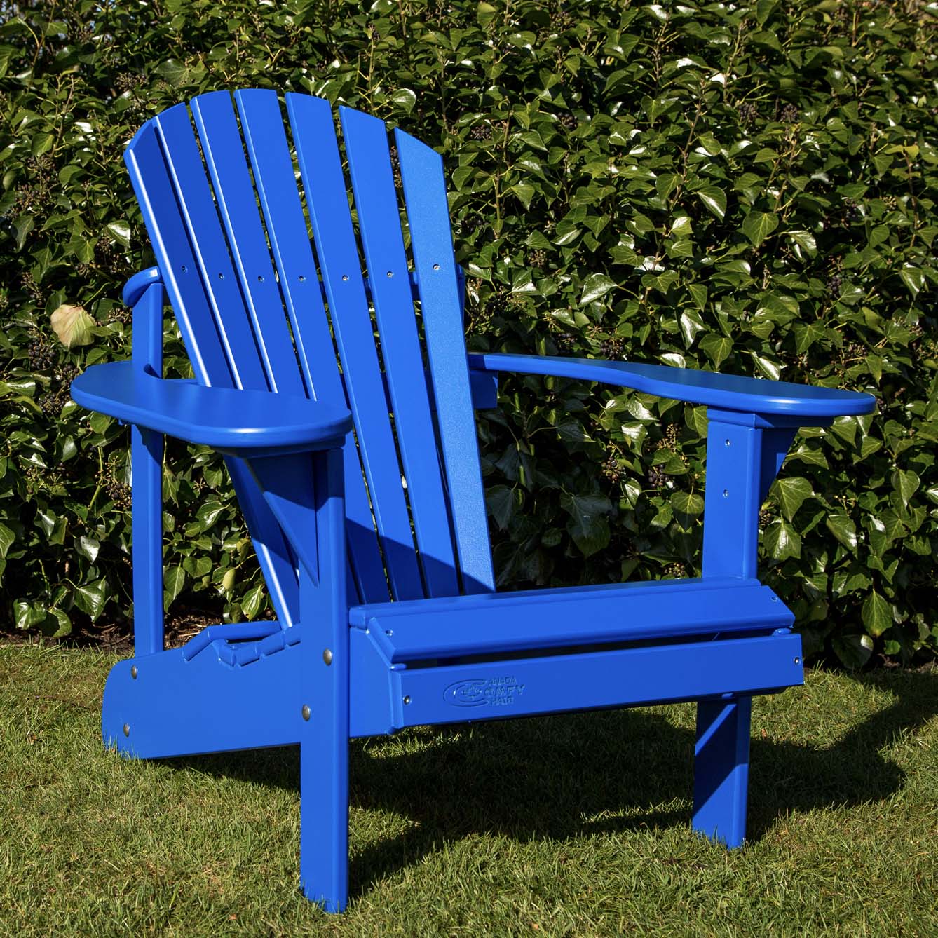adirondack chair blauw