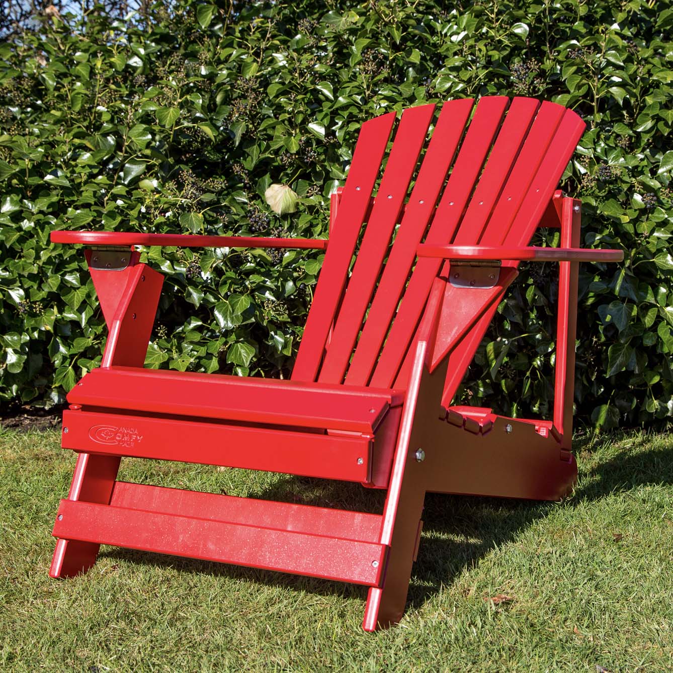 adirondack chair verstelbaar rood