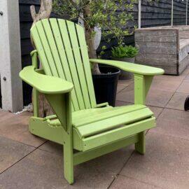 adirondack chair lime green