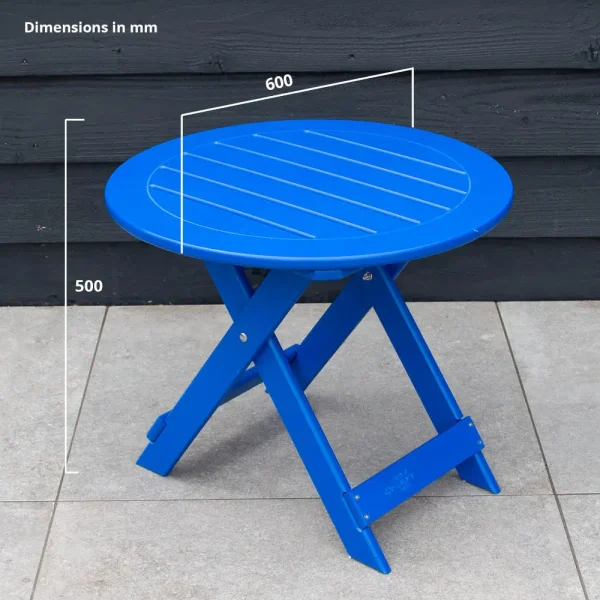 Bijzettafel Blauw - Afbeelding 2
