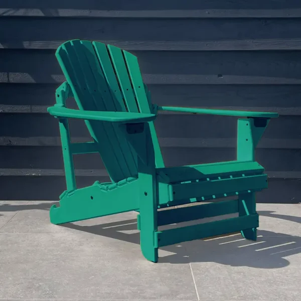 Verstelbare Kunststof Adirondack Stoel Mosgroen