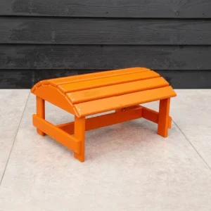 Adirondack voetenbank oranje