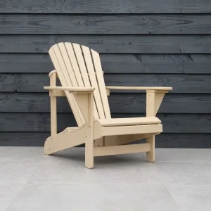 Kunststof Adirondack chair creme, Canada Comfy Chair ccc100